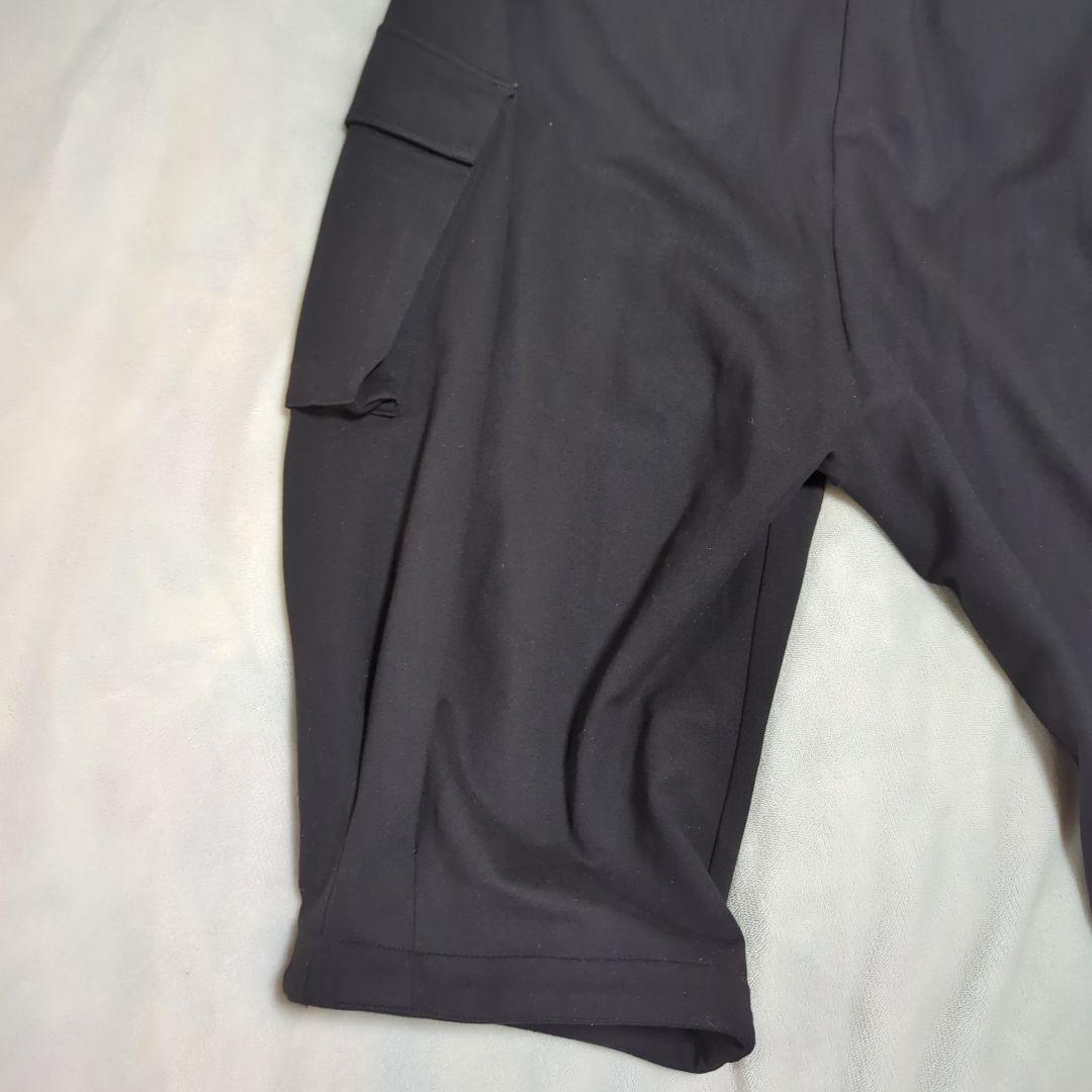 ！NDO様！！美品 23SS グラム クロップド サルエル カーゴ パンツ 黒