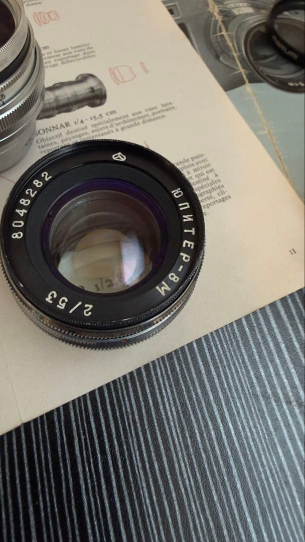 zeiss ikon Contax 2a レンジファインダー レンズ2本付き