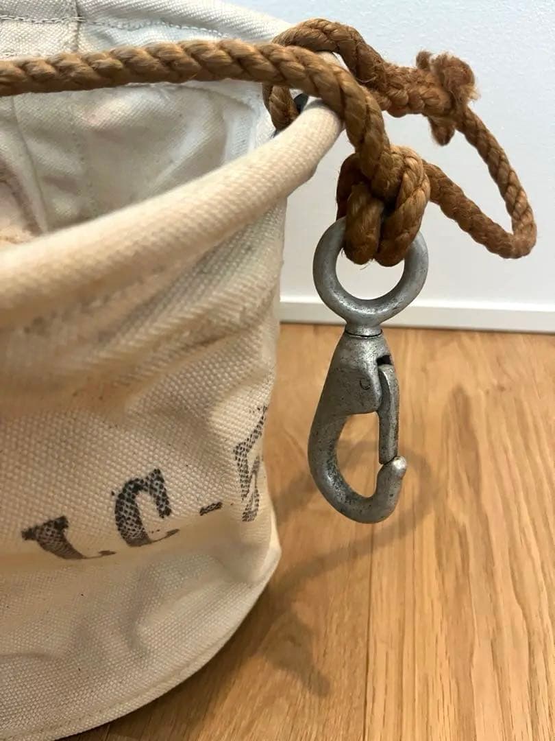 キャンバス バケット バケツ バスケット かご バッグ ミリタリー USアーミー