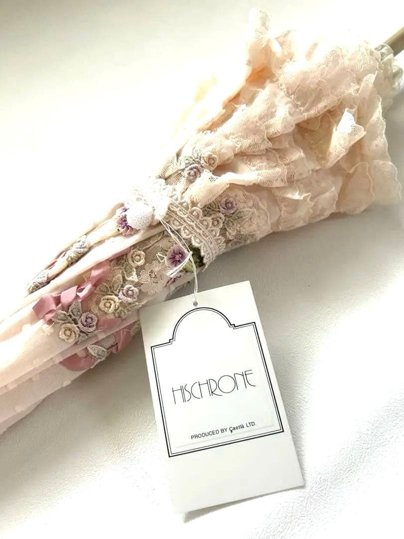 さえら☆ヒスクローネ　日傘　希少品 ヴィクトリア調　エレガント