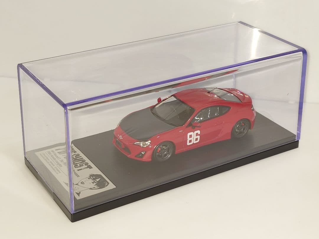 モデラーズ MFゴースト 1/43 トヨタ 86GT MFG第3戦 ミニカー