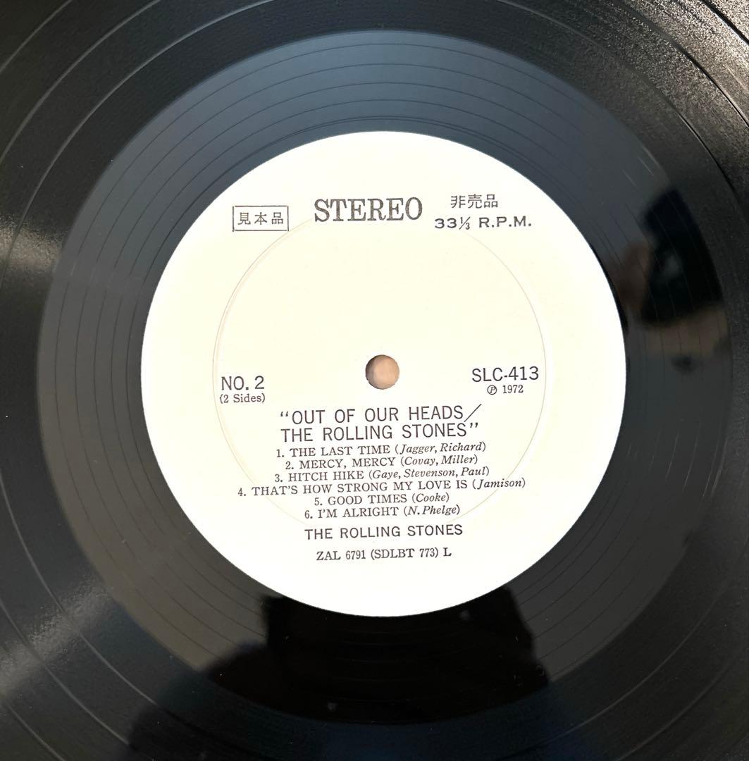 【超レア】見本盤LP 帯付ローリングストーンズ Out of Our Heads