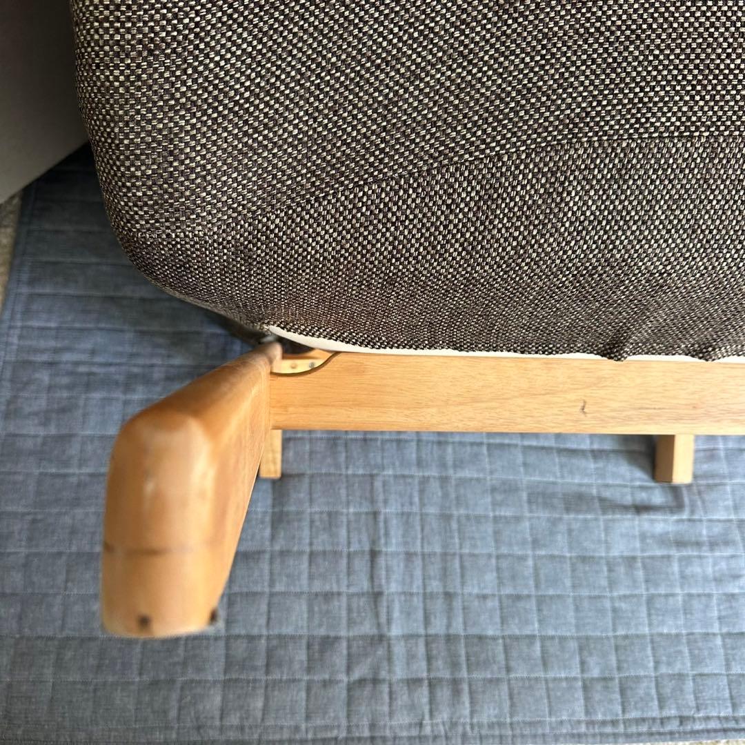 無印良品 ハイバックリクライニングソファ 1シーター（ポリエステル平織）2個