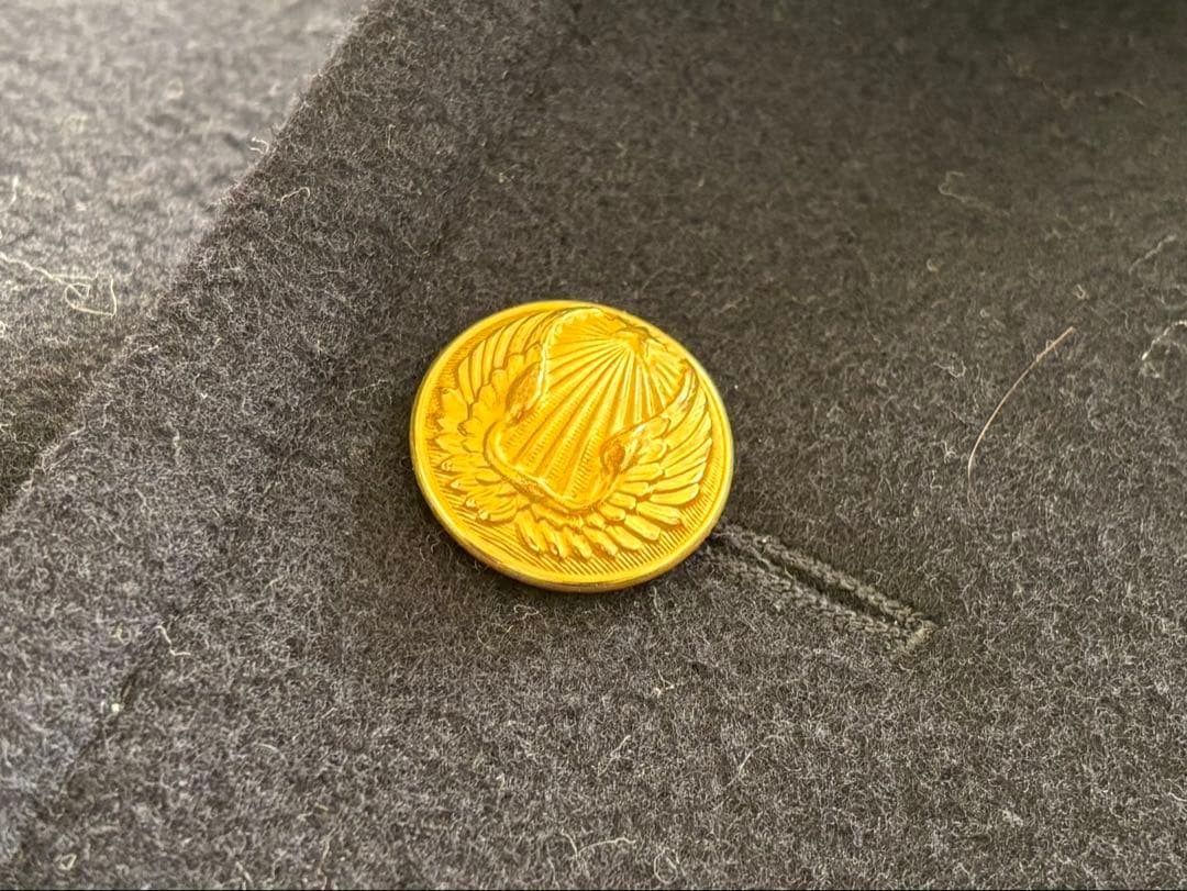 CARVEN製 フランス軍 オフィサーコート 金ボタン フランス製 ミリタリー