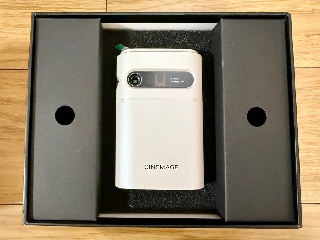 CINEMAGE miniプロジェクター ホワイト
