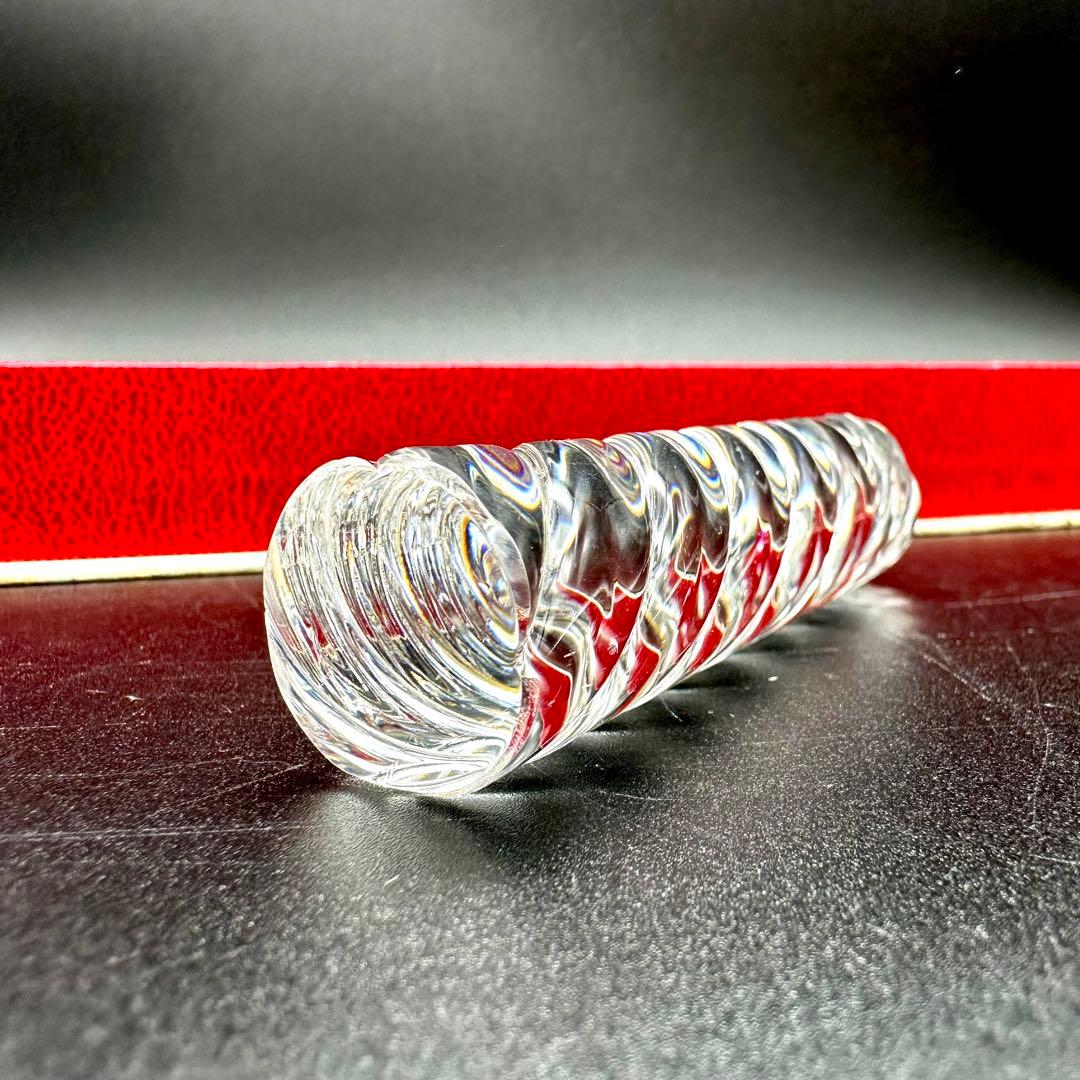 【美品】Baccarat バカラ ナイフレスト バンブー 箸置き12本入り