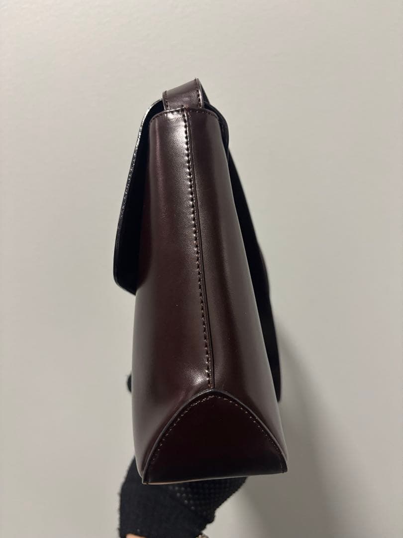 バーバリー ヴィンテージ burberry ショルダーバッグ レザー ブラウン