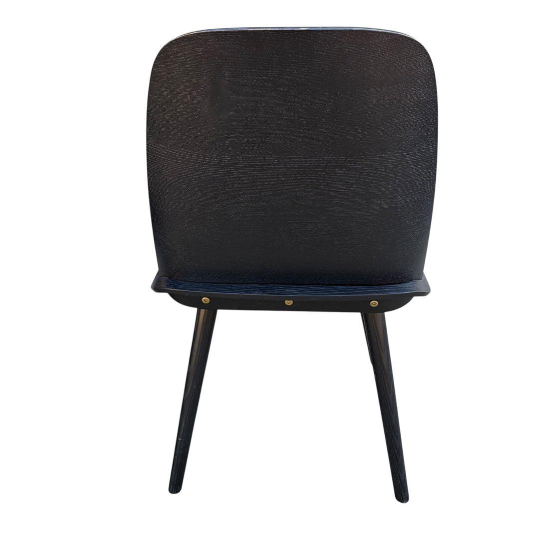 美品 muuto ムート Nerd Chair ナードチェア オーク 2脚 黒②