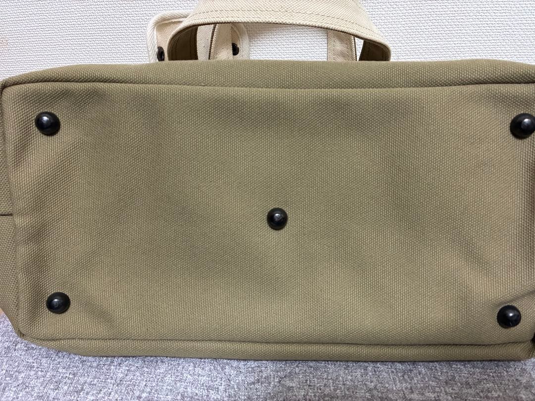 freestitch　スクエア トート　犬用キャンバスキャリーバッグ　底板ボア付