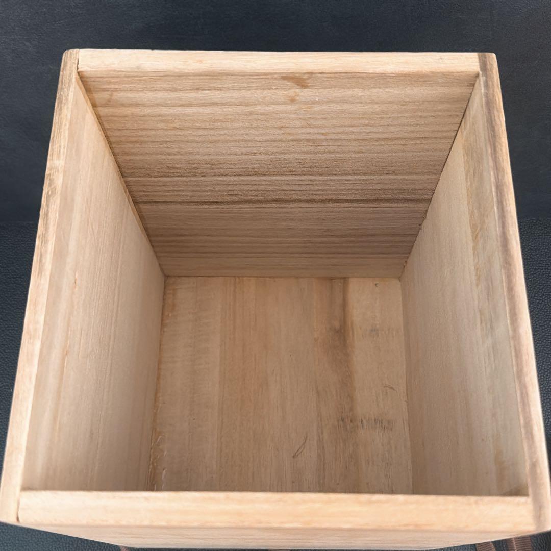 【美品】　江戸切子ガラス　瑠璃色 水指 / 茶道具 ふた、共箱付き　水差し