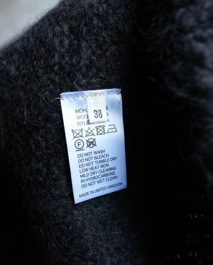 MORRIS & SONS モヘア　ニット 38 bshop ブラック