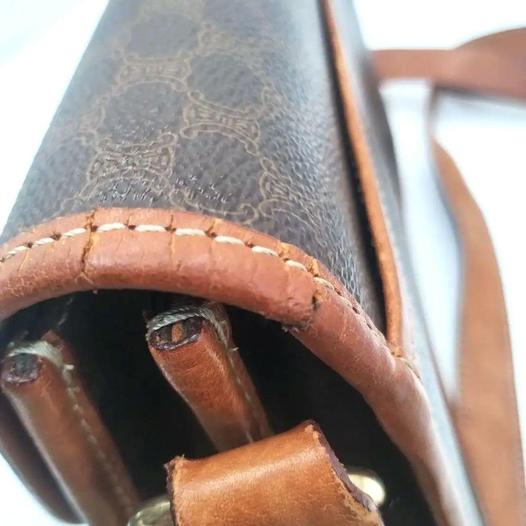 CELINE　セリーヌ　ショルダーバッグ　マカダム柄　オールドセリーヌ