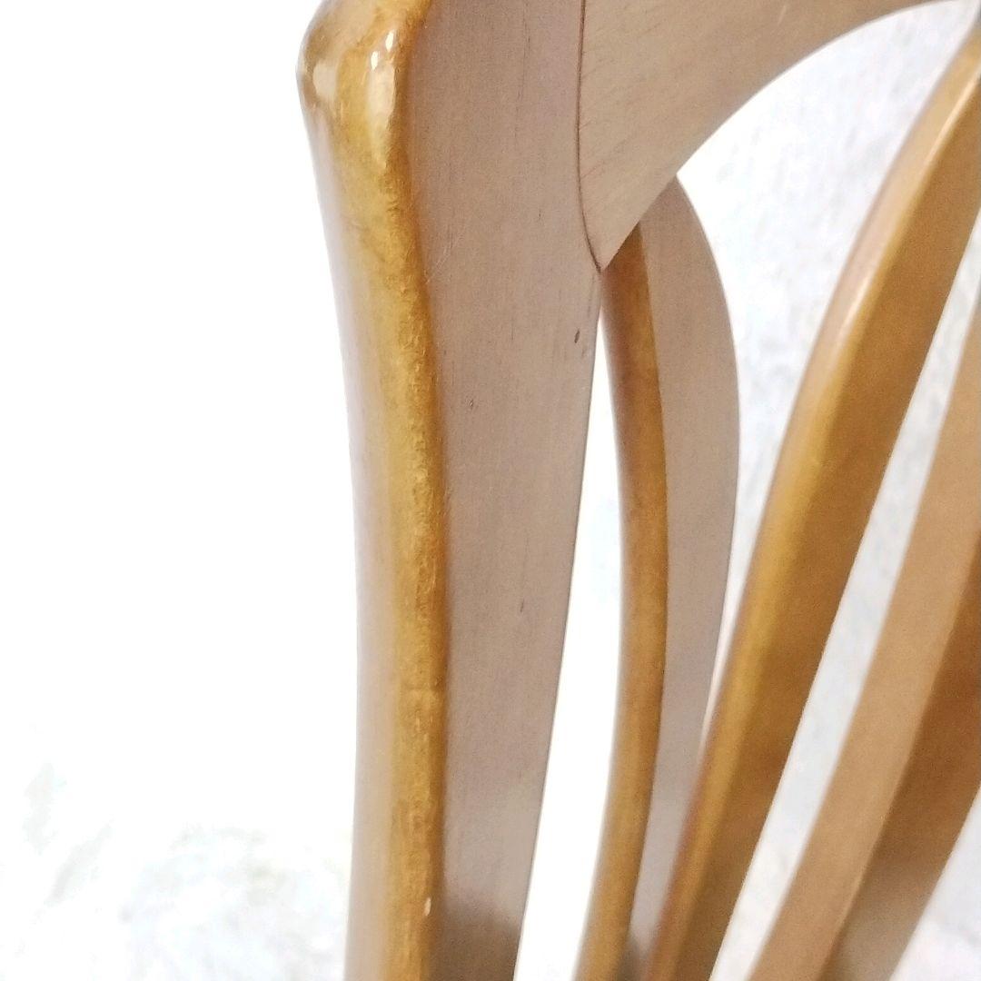 カリモク　クラシック　ヴィンテージ　レザーチェア　ダイニングチェア