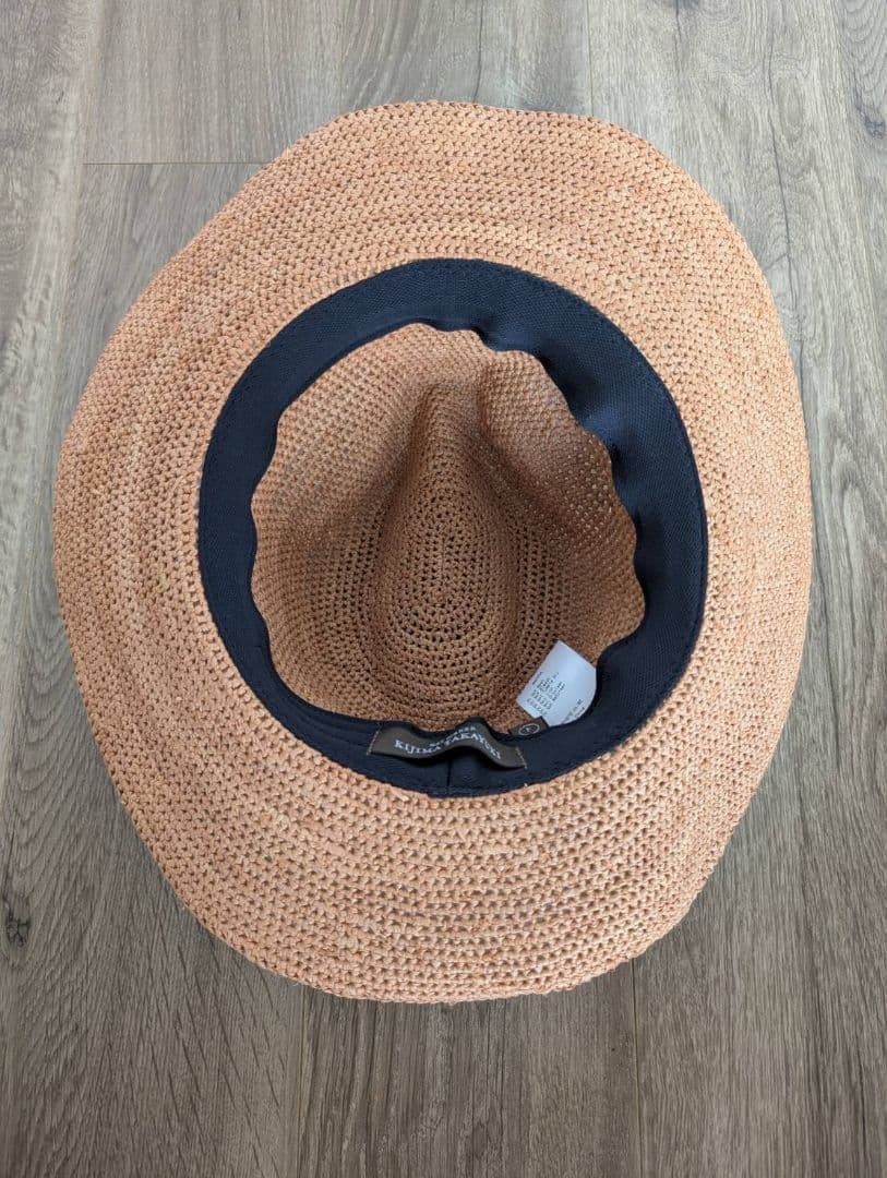 KIJIMA TAKAYUKI【ラフィア素材】手編みソフトハット