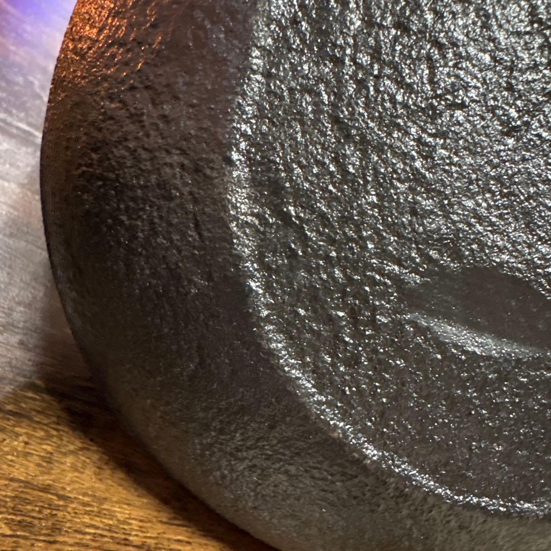 南部鉄器1.1ℓ 池永鉄工製　箱付き　鉄瓶　南部アラレ　IH対応