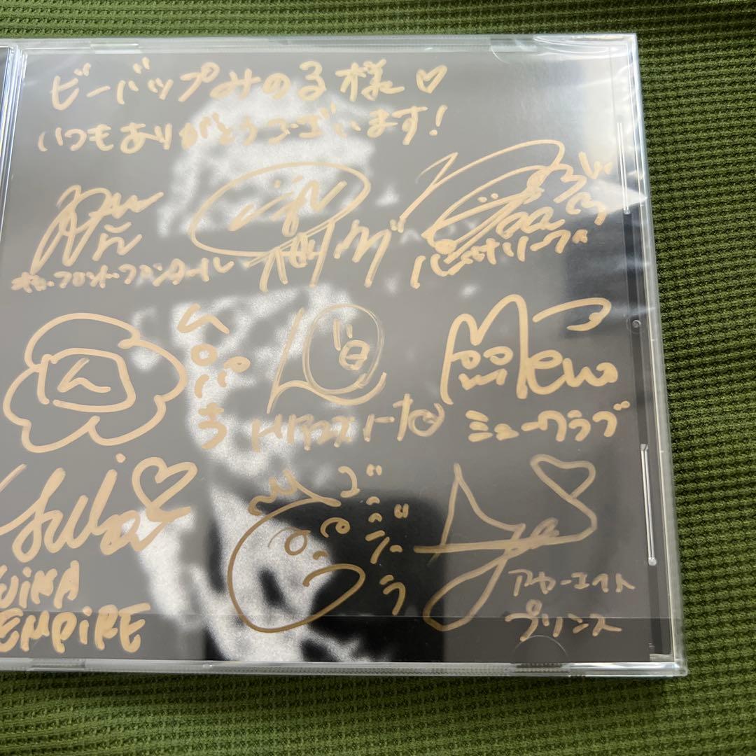 Bis 直筆サイン入りCD WACK BiSH