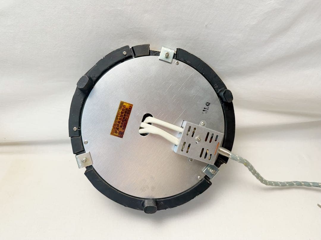 未使用 茶道具 焼杉 置炉 磨入子 炉.置炉用炭型電熱器 2点セット 元箱