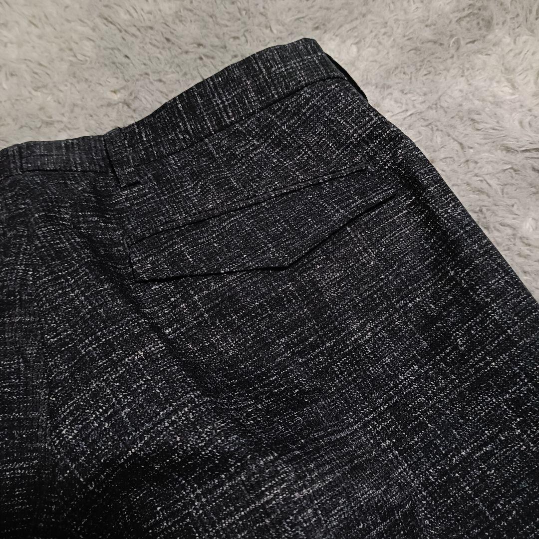 ジョゼフオム スーツ セットアップ クールドッツ ストレッチ ネイビー