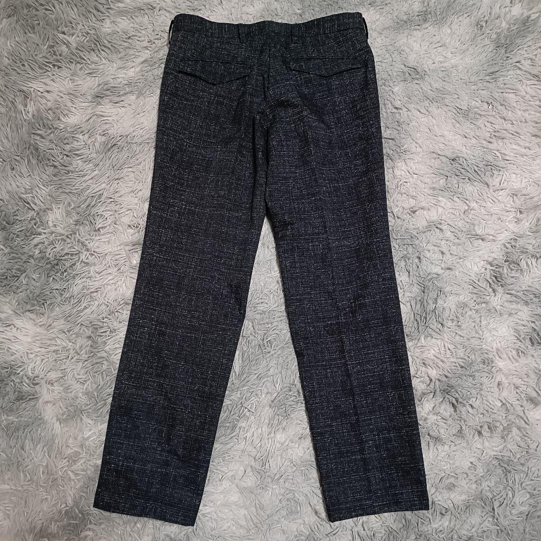 ジョゼフオム スーツ セットアップ クールドッツ ストレッチ ネイビー