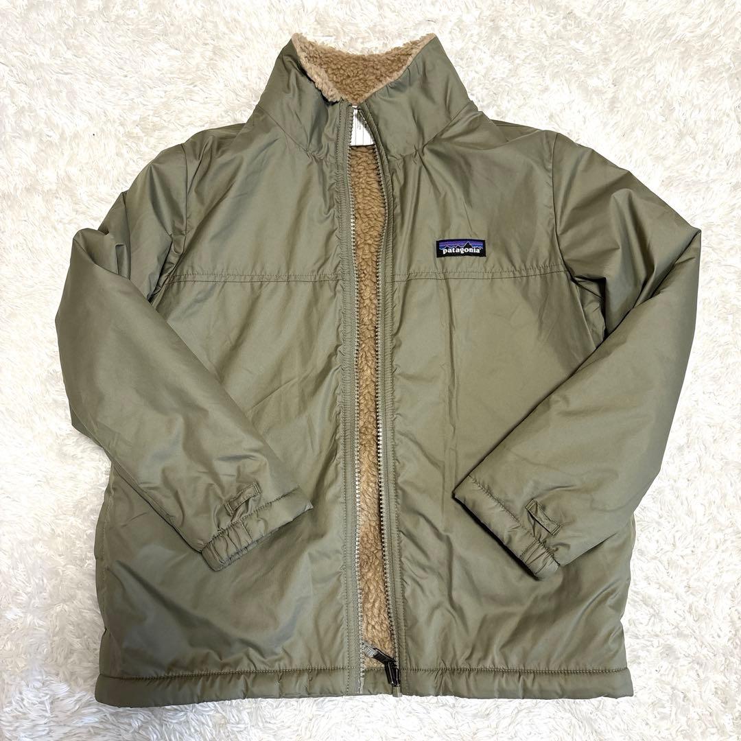 【未使用級】パタゴニア 4-in-1 エブリデイジャケット ベージュ キッズ S