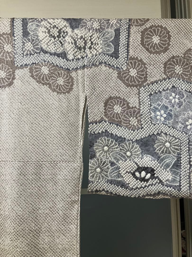 藤娘きぬたや　正絹　総絞り訪問着