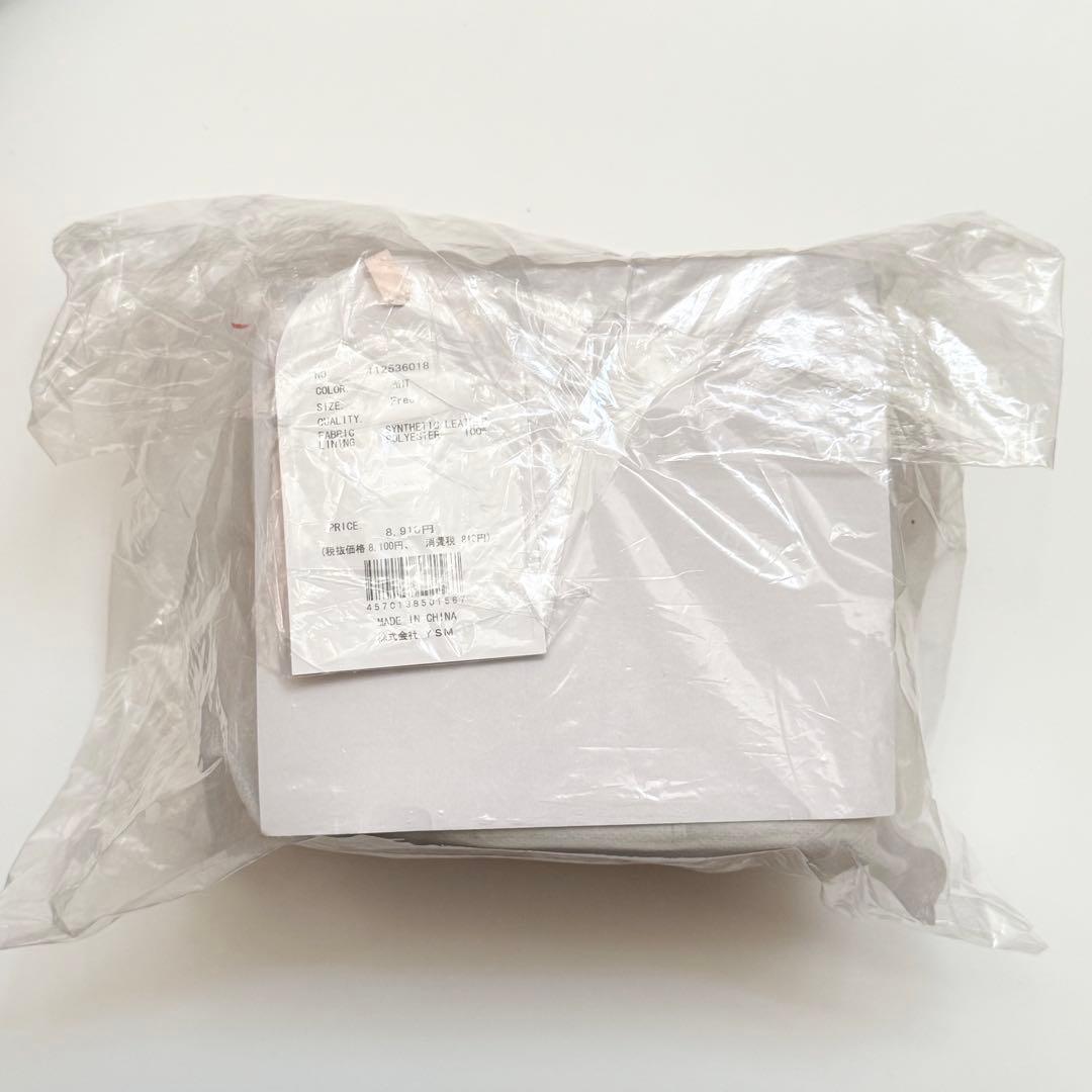 Darich キルティングスクエアミニバッグ ゴールドパーツ ホワイト 白