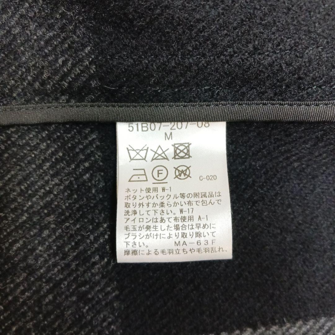 ✨未使用級✨2023✨ブラックレーベル　トーナルCBチェックダッフルコート　M