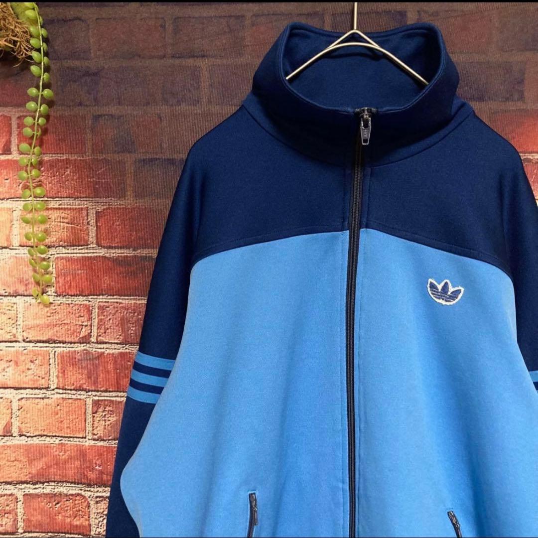 70s アディダス 西ドイツ製 トラックジャケット 在原みゆ紀着用 4号