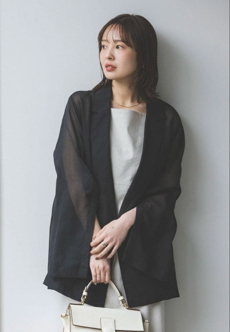 ノーブル スリットスリーブシアージャケット