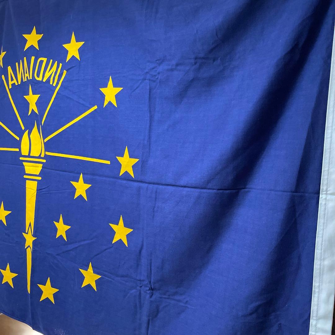 Vintage ヴィンテージ フラッグ インディアナ州旗 ANNIN FLAG