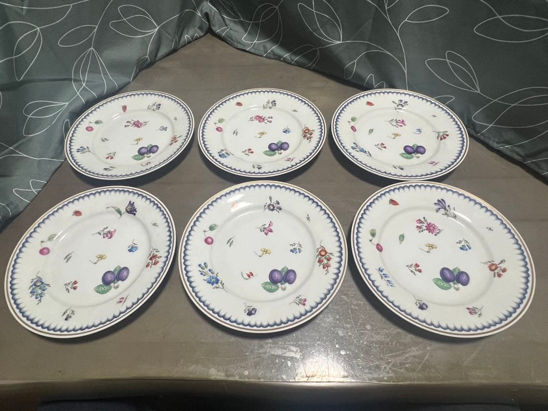 Richard Ginori イタリアンフルーツ 19cmプレート 6枚セット