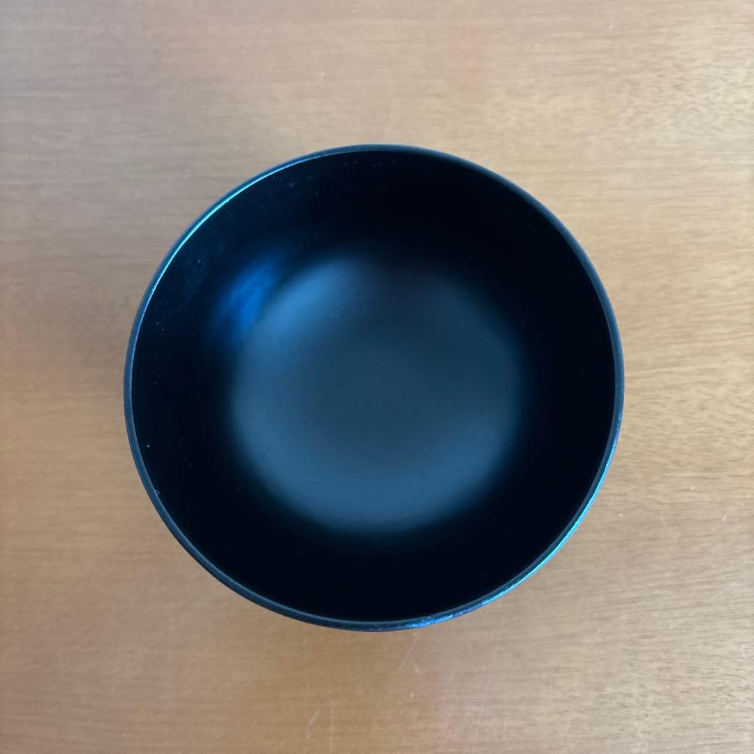 赤木明登氏作 ぐい呑み(大)黒、赤