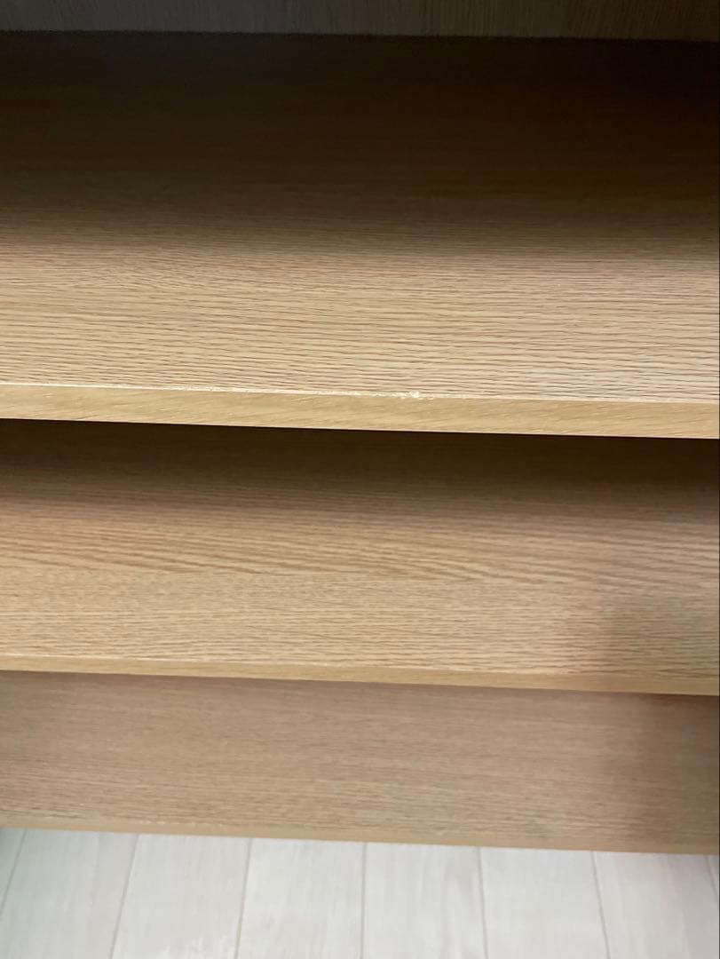 無印良品　オーク材・キャビネット大　サイドボード　廃盤　幅1200mm