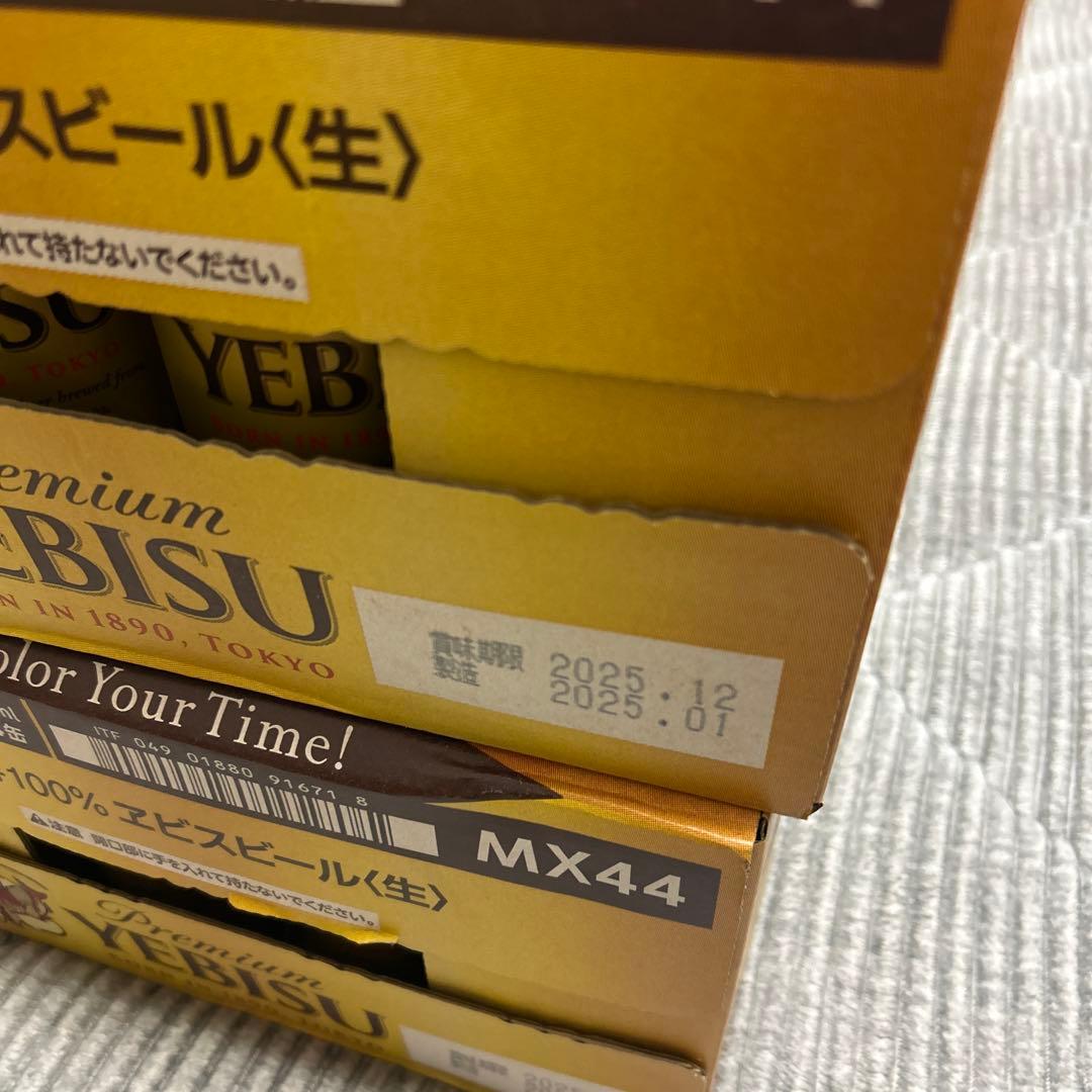 エビスビール500ml 2箱セット（計48缶）