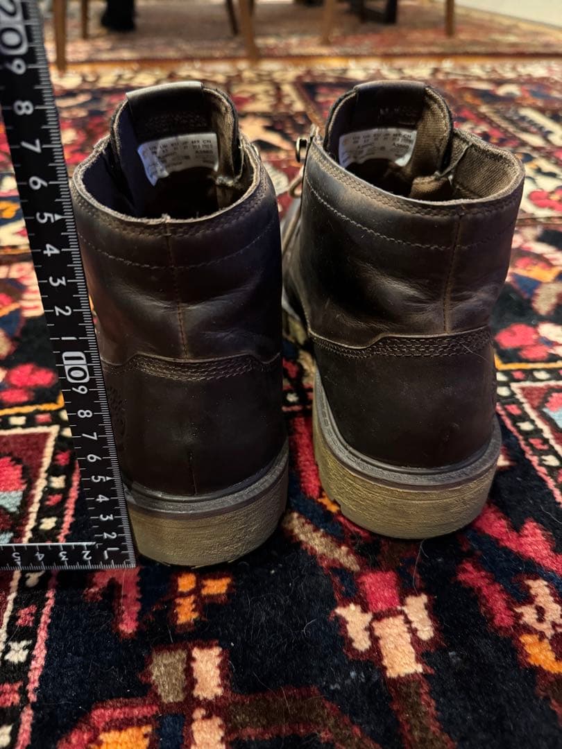 【状態良好】Timberland A3960 防水レザーブーツ 27cm