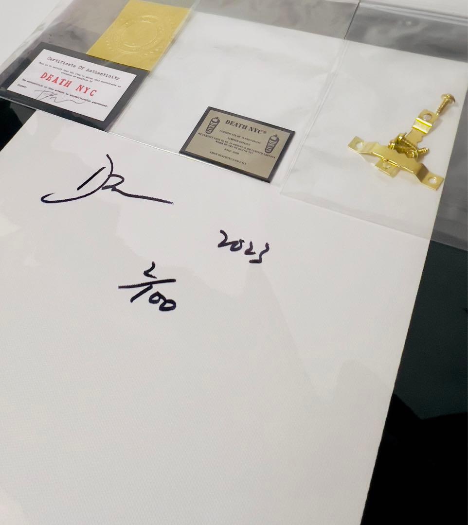 DEATH NYC キャンバスボードタイプ 【希少作品】
