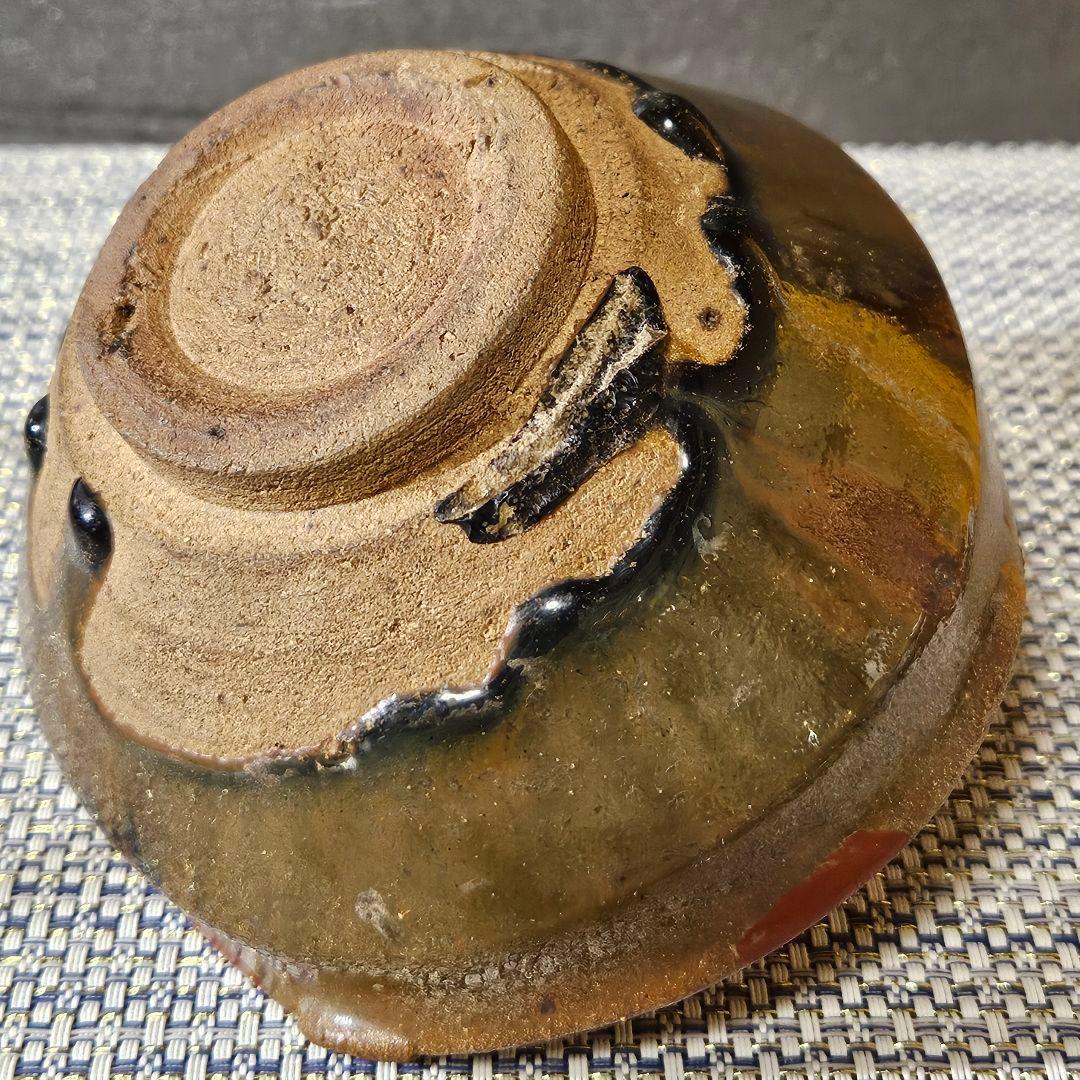 桃山時代～江戸時代初期　古瀬戸　天目茶碗　 茶道具　桃山茶陶　伝世品　茶人書付箱