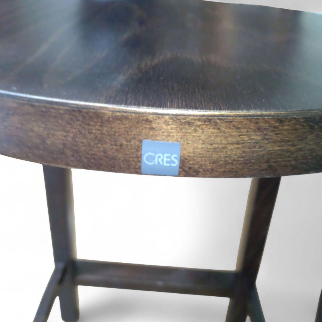 CRES　クレス　曲木　ハイチェア　カウンターチェア　ダークブラウン