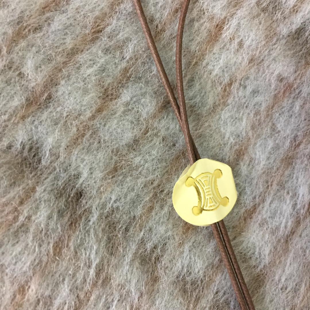 ロング&ワイド　CELINE セリーヌ　高級純毛毛布　ウール100%　カシミヤ混