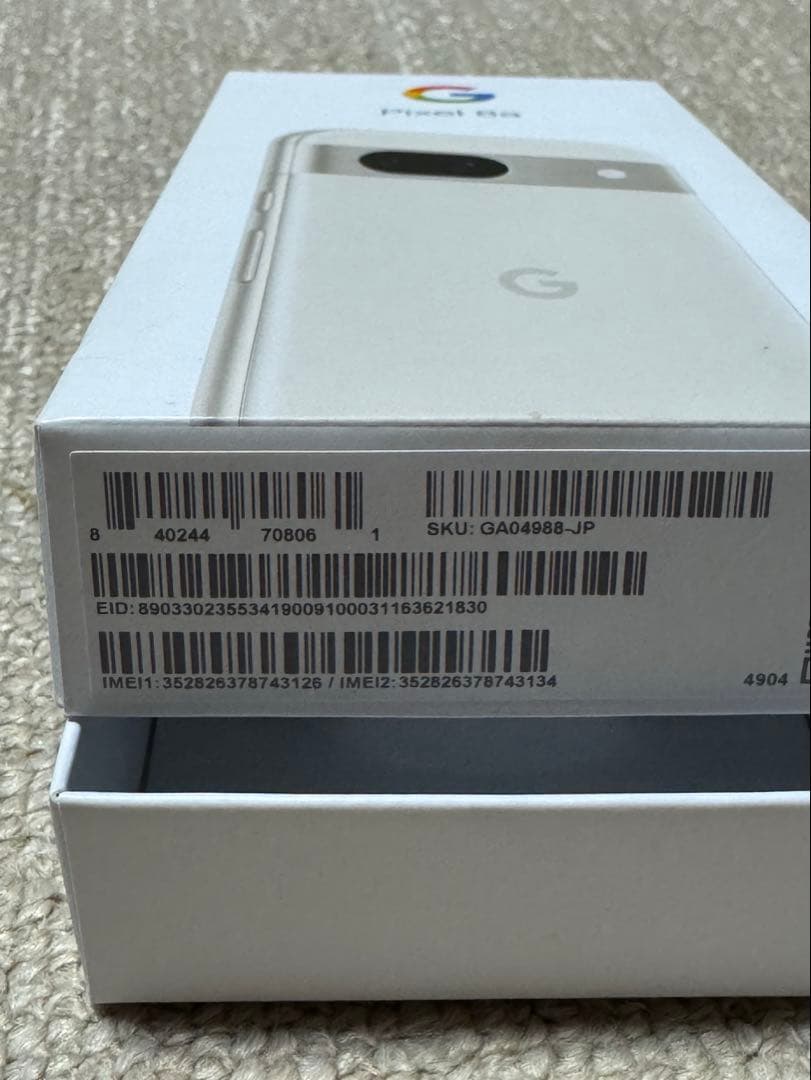 Google Pixel 8a 128GB 白　バッテリー100%