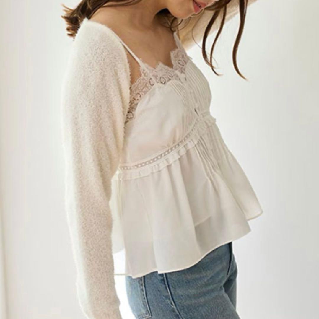 ボレロ×レースキャミセットアップ snidel