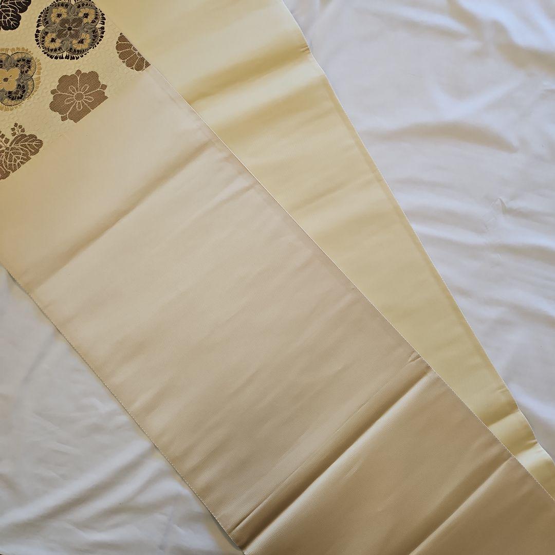 袋帯☆吉祥粋華文☆唐織☆正絹☆鱗模様☆六通☆桐文☆フォーマル