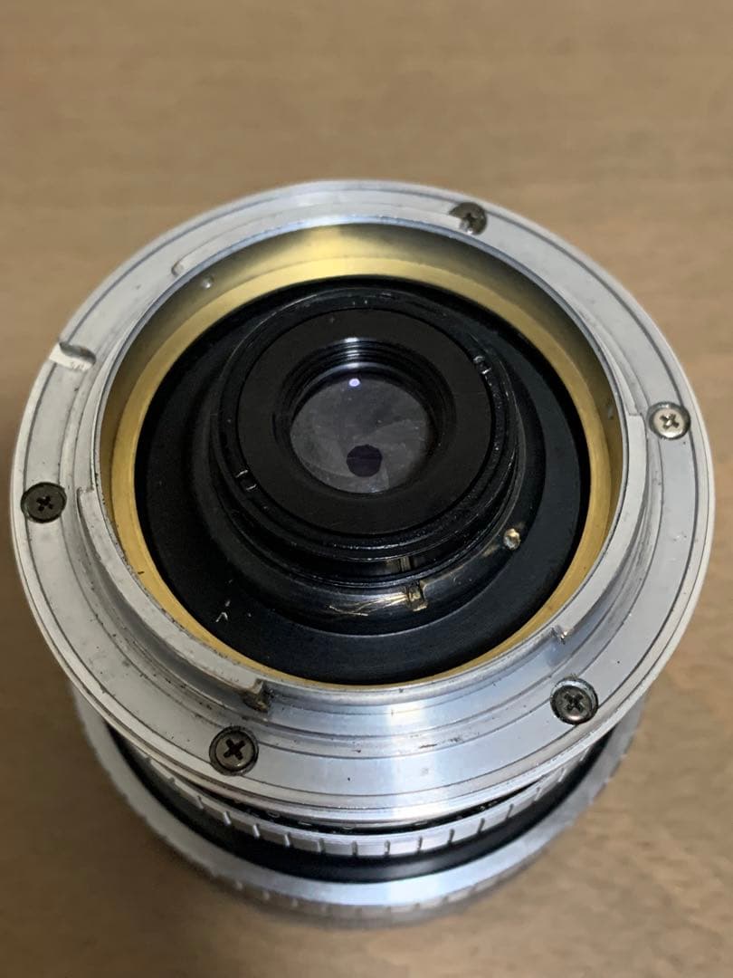 【稀少】アンジェニュー Nikon改造Ｆマウント 28mm/f3.5