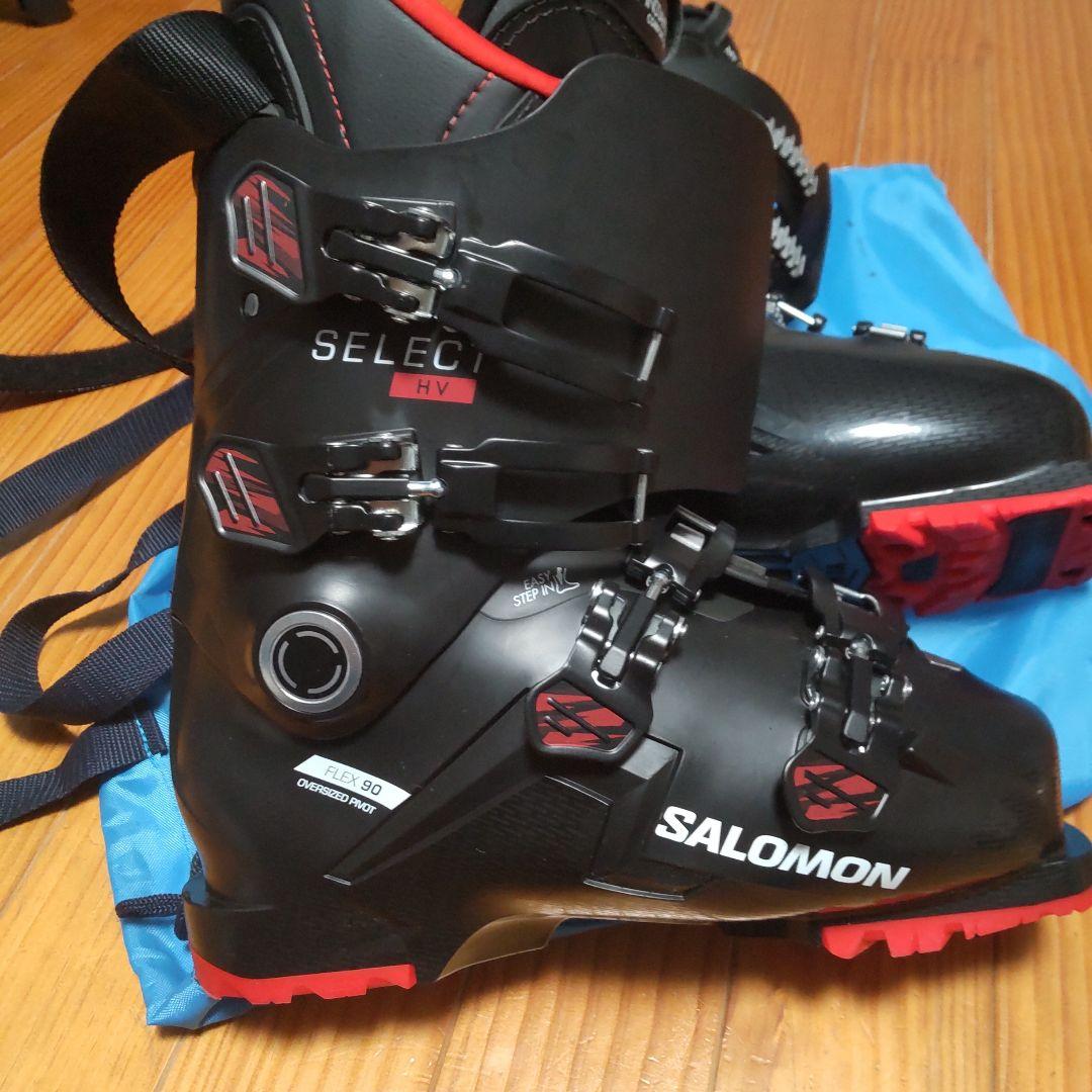 美品。未使用に近い。サロモン　スキーブーツ　正規品。
