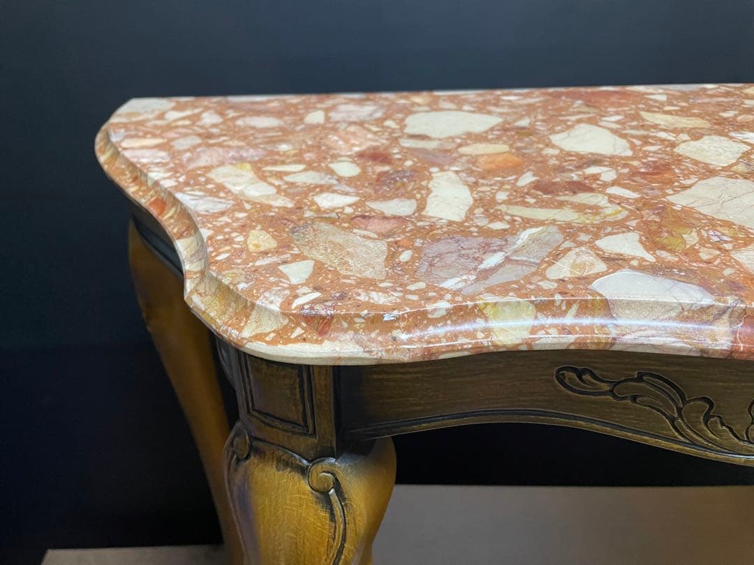 イタリア製　高級　コンソール テーブル 猫脚