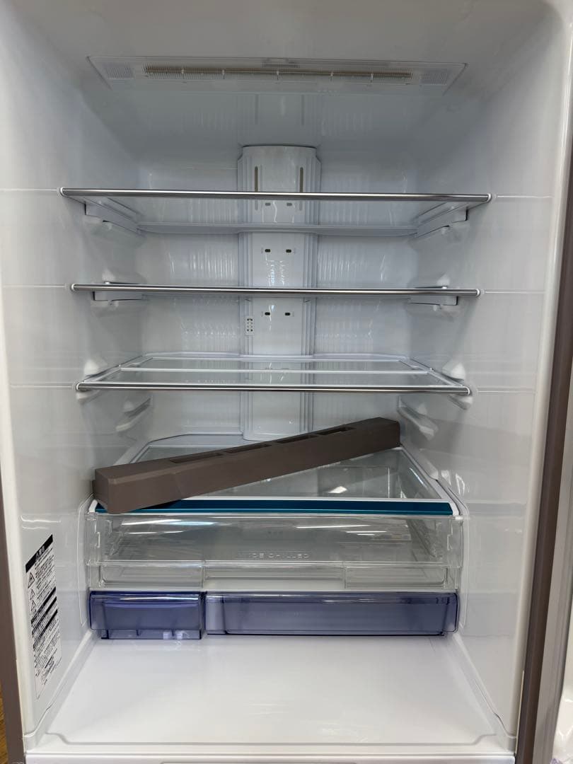 F027 MITSUBISHI ５ドア　冷蔵庫　455L　ガラスドア　右開き