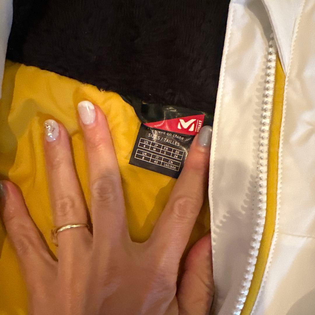 2023年ミレースキー用ジャケット Mサイズ ネイビー/ホワイト