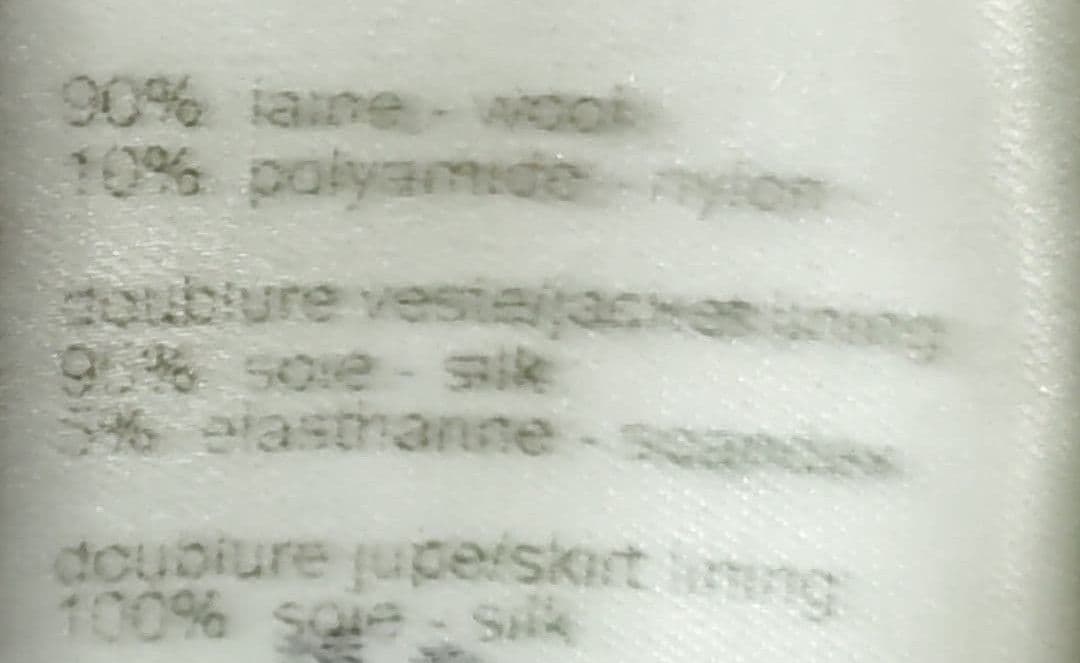 size38 シャネル　CHANEL　ノーカラージャケット　ブラック