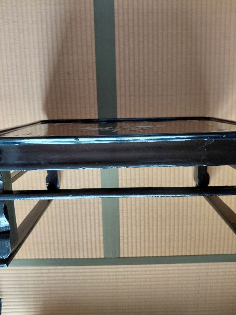 李朝　螺鈿細工　ソバン　四方膳