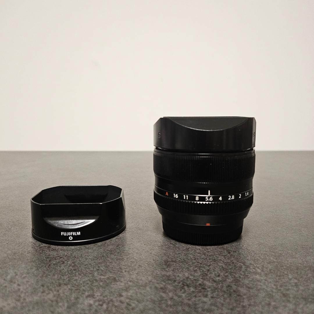 Fujifilm XF35mmF1.4 R + SQUAREHOODフード付